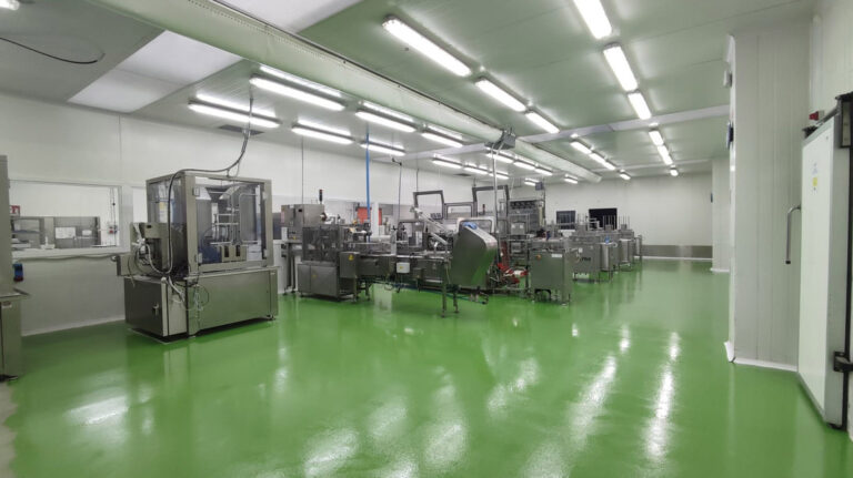 Pavimento industriale conforme HACCP in resina