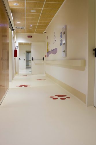 Pavimenti in resina per l'ambito sanitario