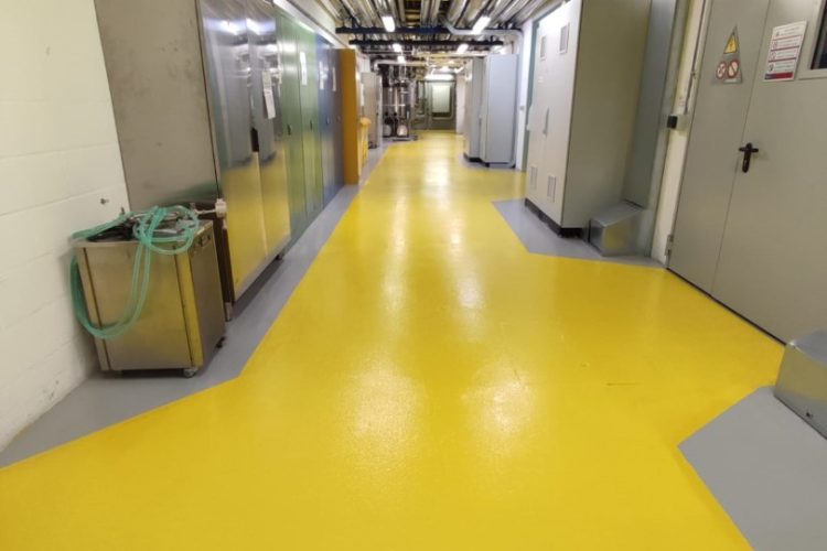 Pavimento industriale in resina per settore chimico e farmaceutico