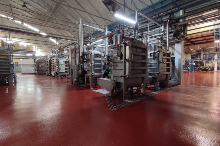 Pavimento industriale in resina per settore metalmeccanico